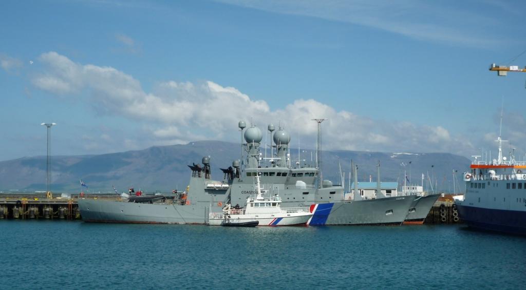 Icelandic Coastguard gunboat