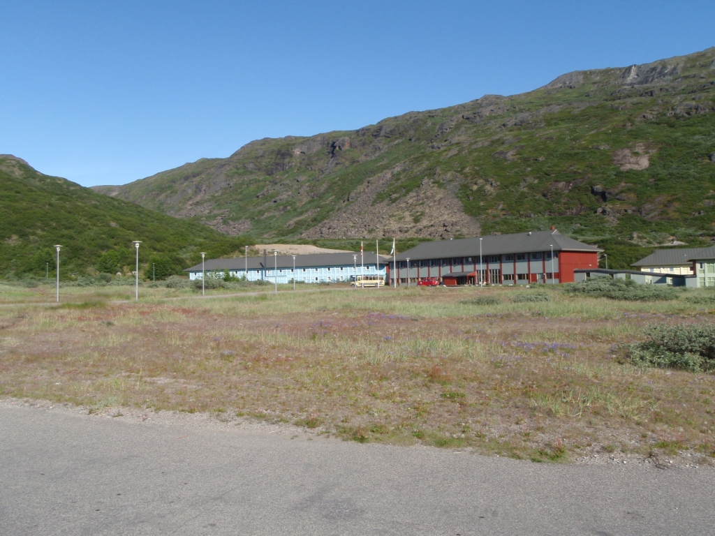 Our hotel in Narsarsuaq