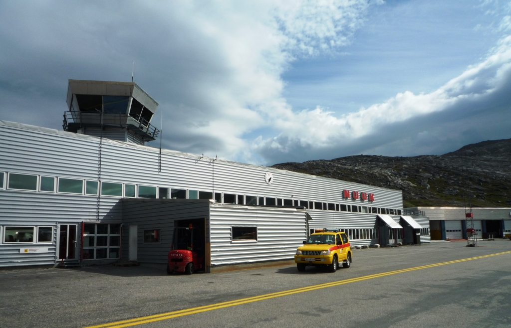 Nuuk terminal building and tower