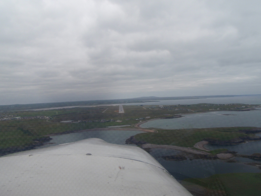 Coupled approach to Stornoway runway 36 